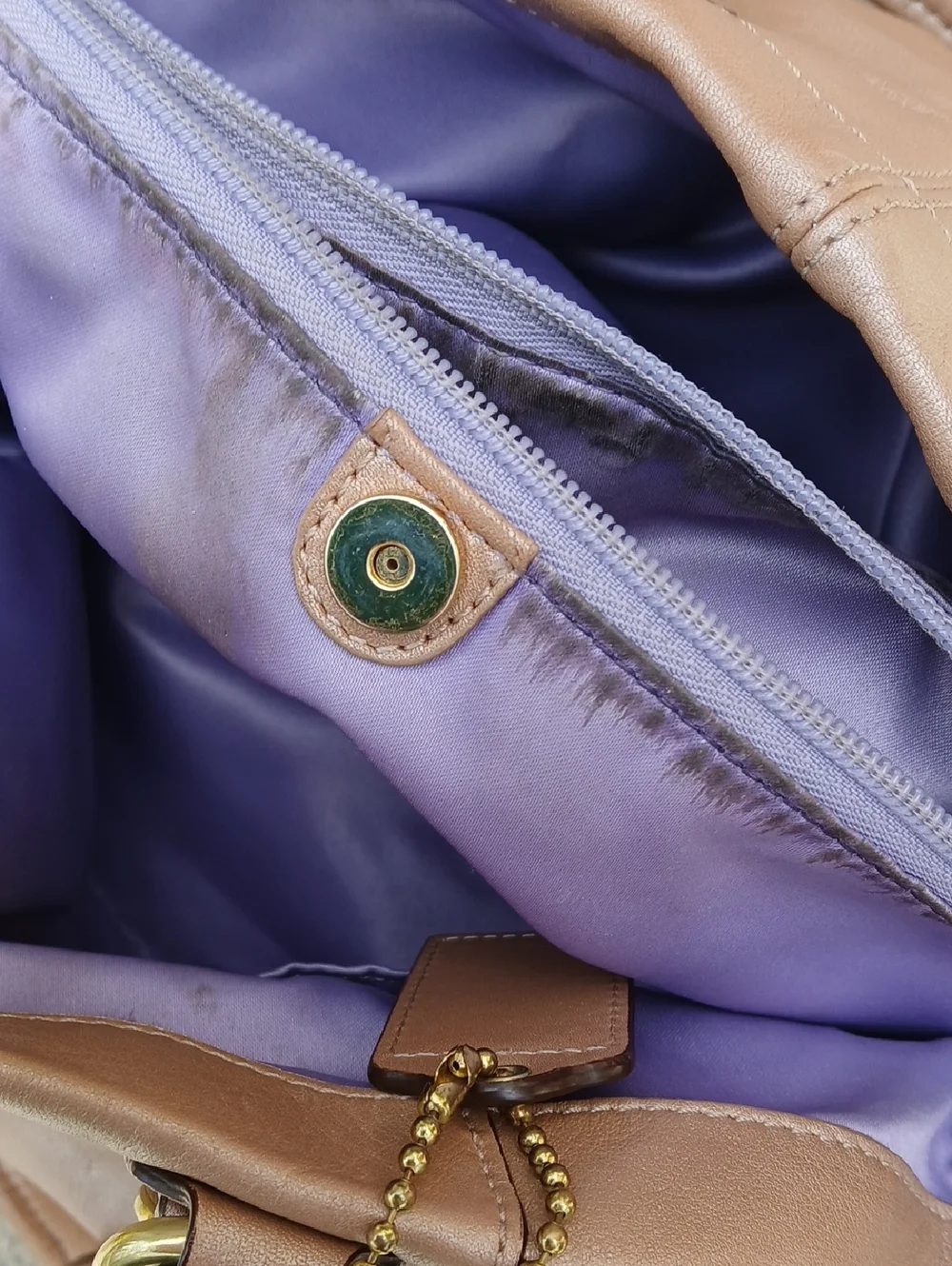 Coach ASHLEY CARRYALL LEATJER BAG F15513